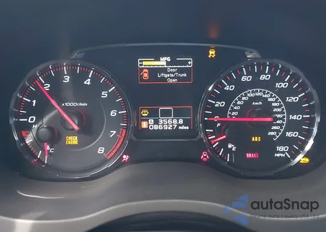 2020 Subaru Wrx из США, поврежденный, VIN JF1VA1A61L9814630